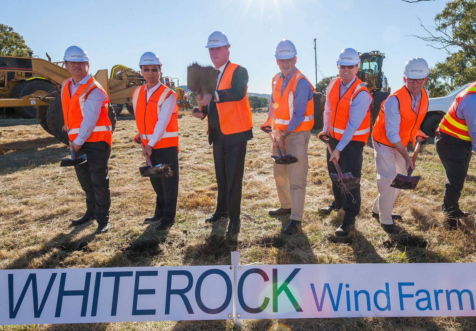 澳大利亚副总理出席hth华体会体育在线登录澳洲白石风电场项目开工仪式